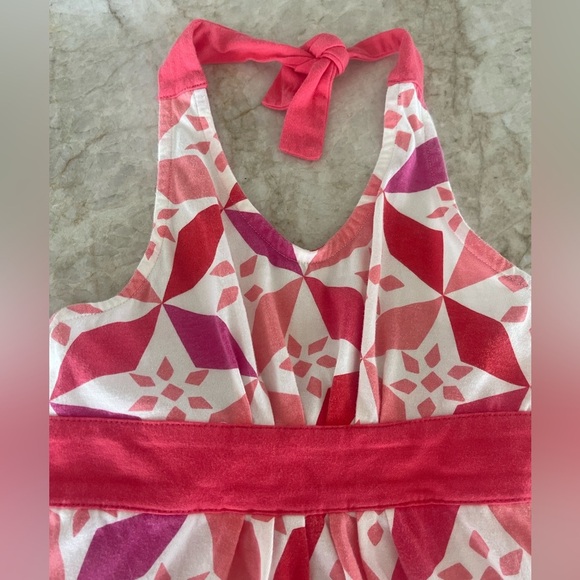 Tea collection Pinwheel halter dress size 4 - Picture 4 of 5